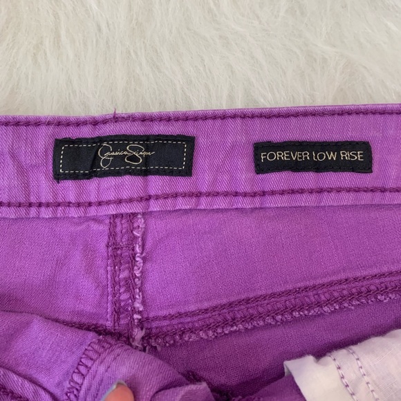 Jessica Simpson raw hem denim shorts Sz 25 - Picture 3 of 4